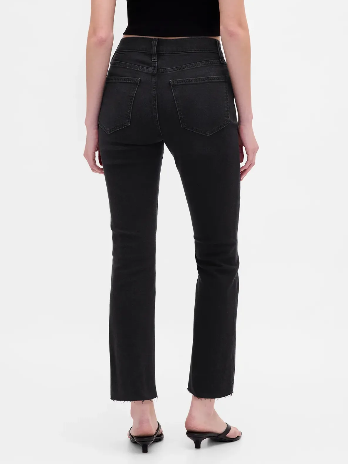 High Rise Kick Flare Jeans