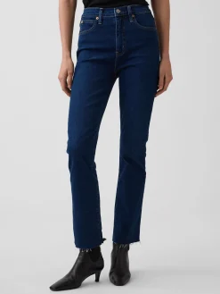 High Rise Kick Flare Jeans