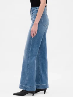 High Rise Relaxed Flare Jeans