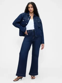 High Rise Relaxed Flare Jeans