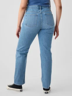 High Rise Rigid '90s Slim Straight Jeans