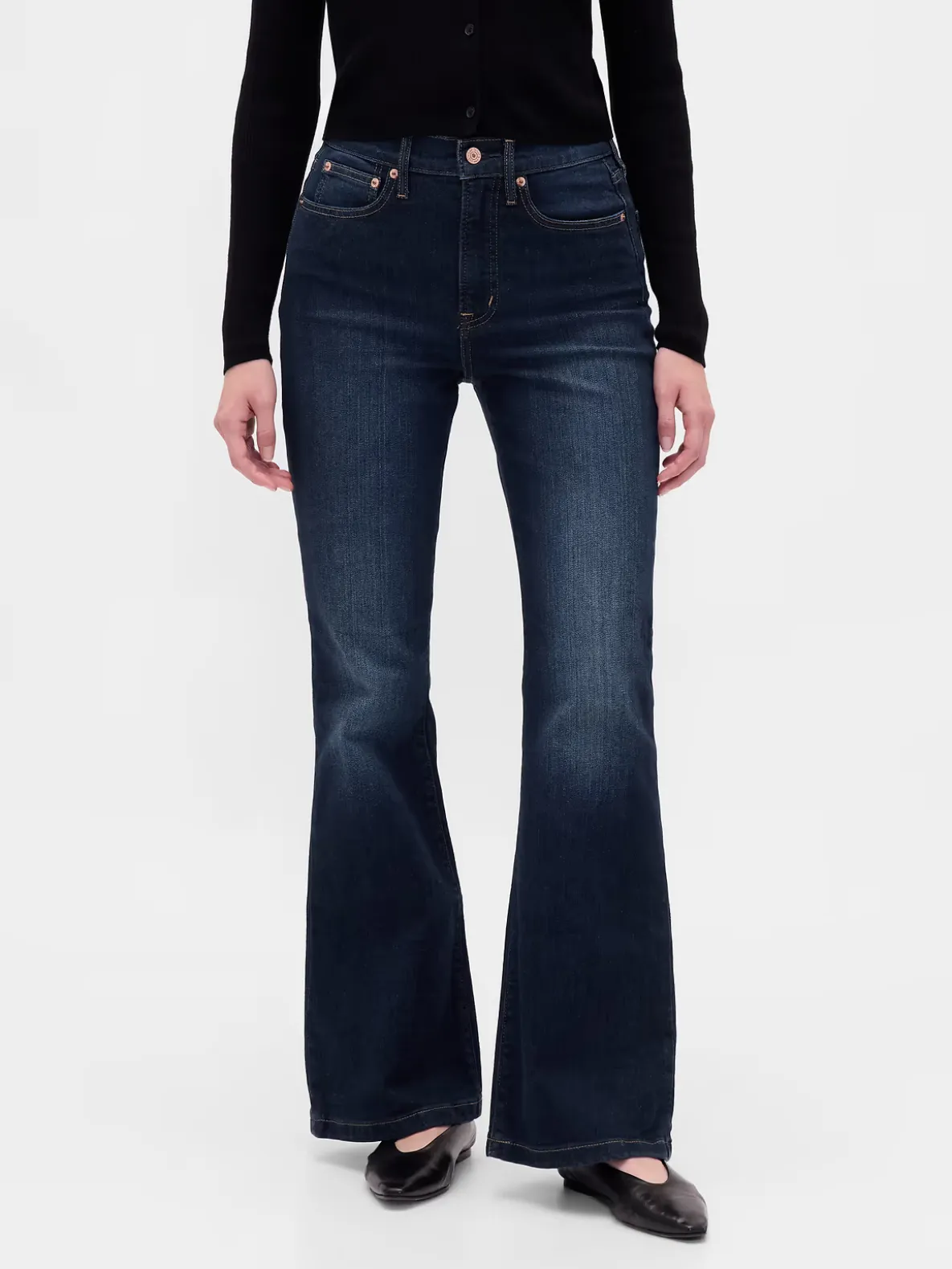 High Rise '70s Flare Jeans