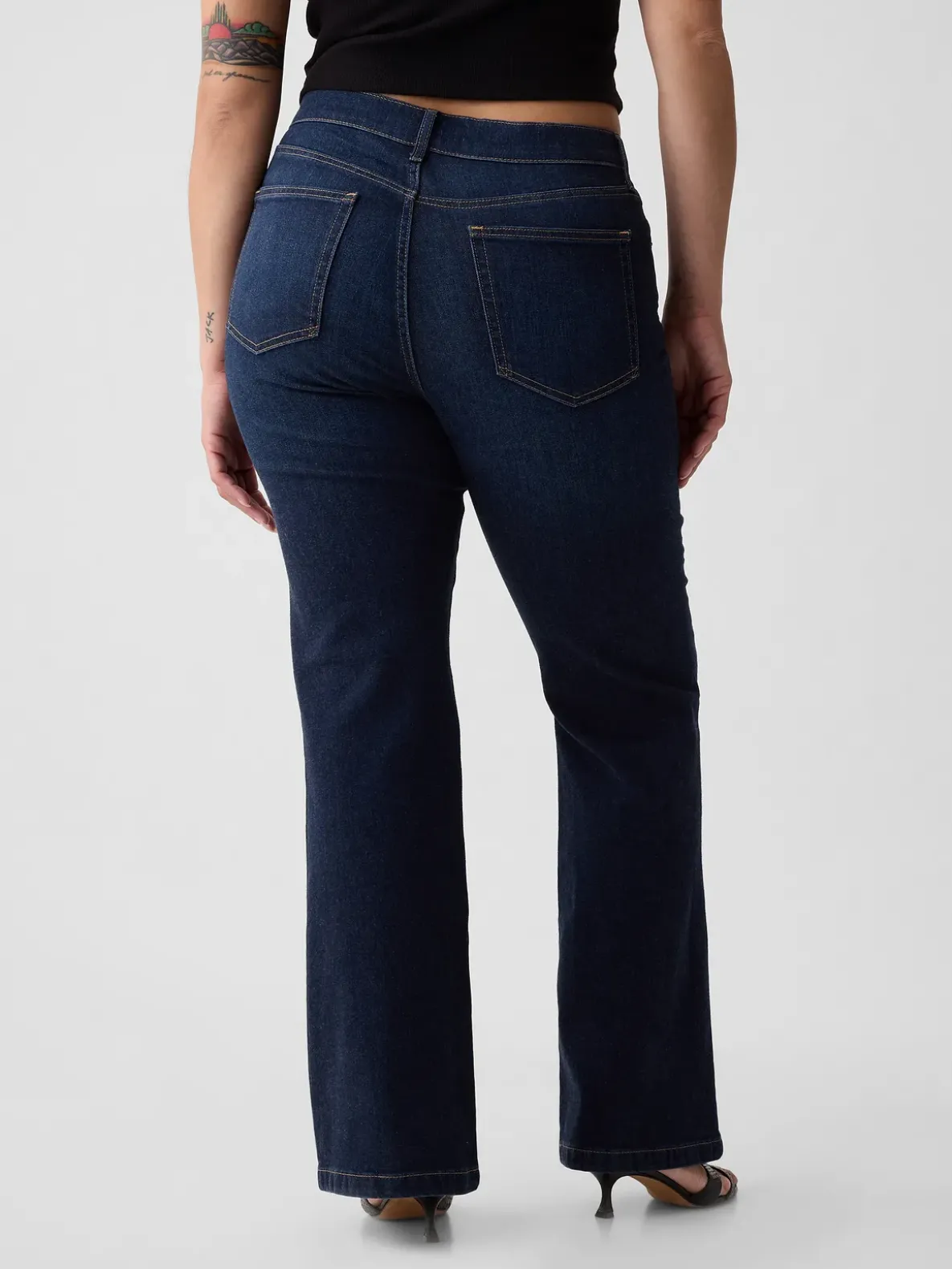 High Rise '70s Flare Jeans