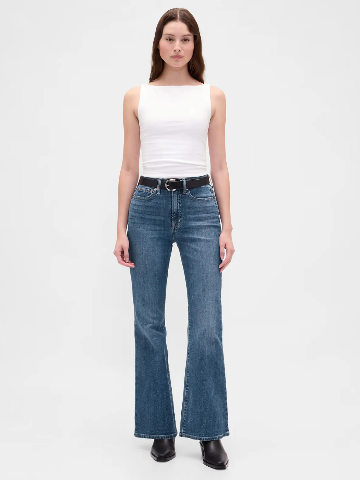 High Rise '70s Flare Jeans