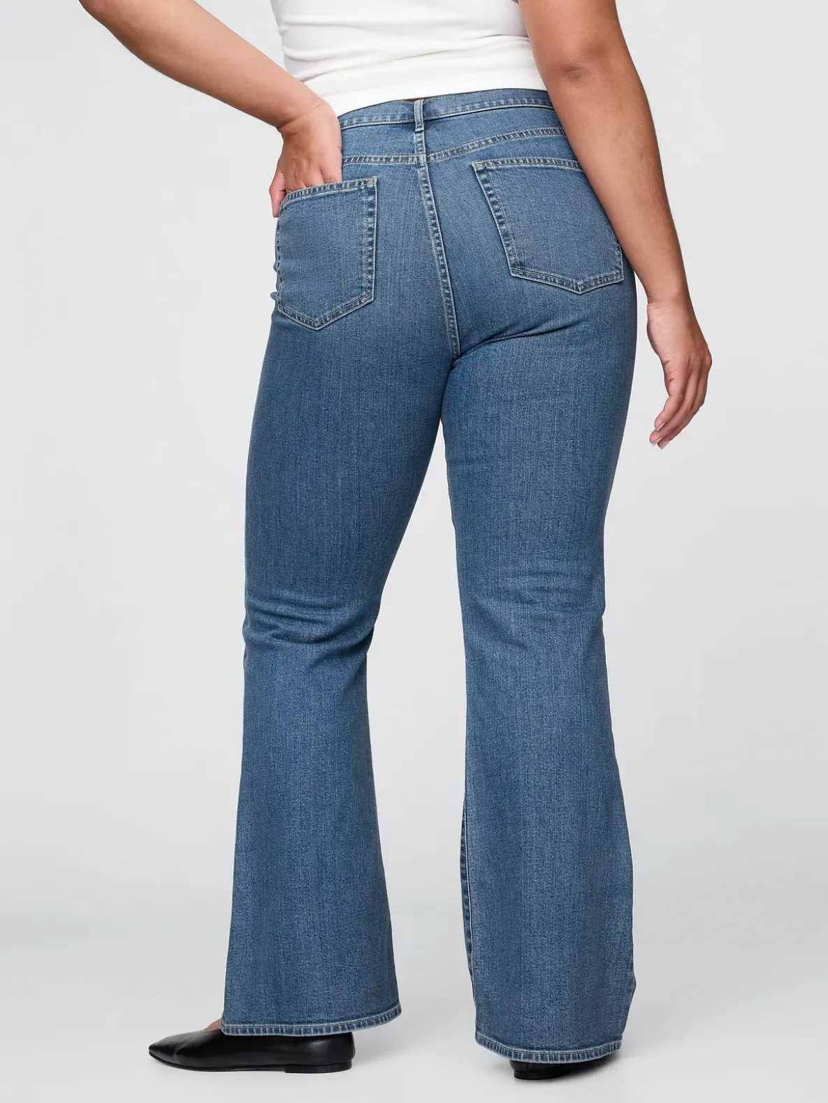 High Rise '70s Flare Jeans