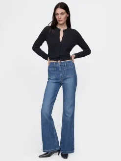 High Rise '70s Flare Jeans