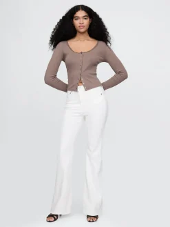 High Rise '70s Flare Jeans