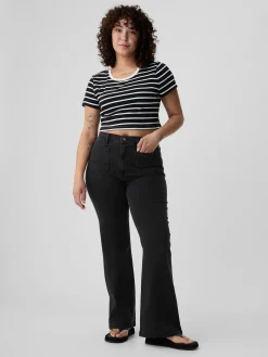 High Rise '70s Flare Jeans