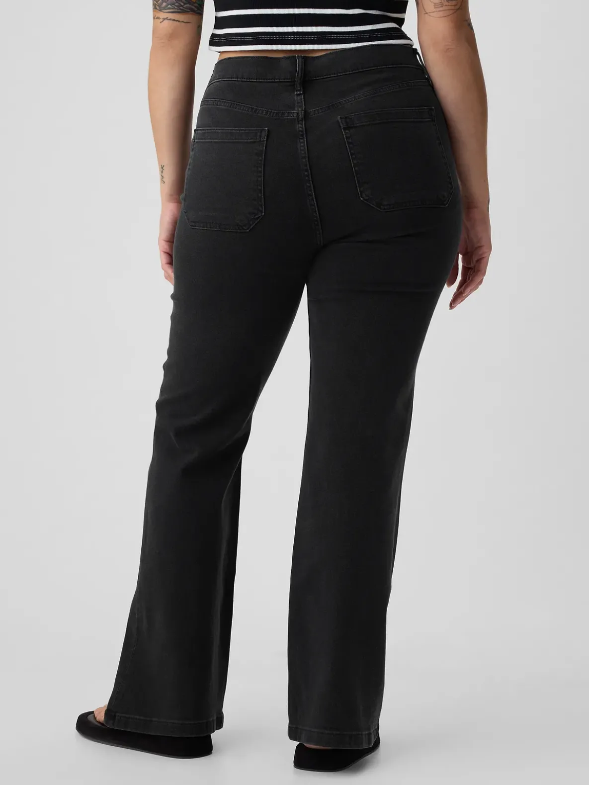 High Rise '70s Flare Jeans