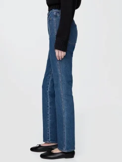 High Rise '90s Slim Straight Jeans
