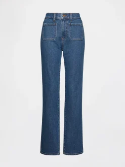 High Rise '90s Slim Straight Jeans