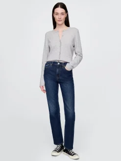 High Rise '90s Slim Straight Jeans