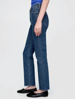 High Rise '90s Slim Straight Jeans