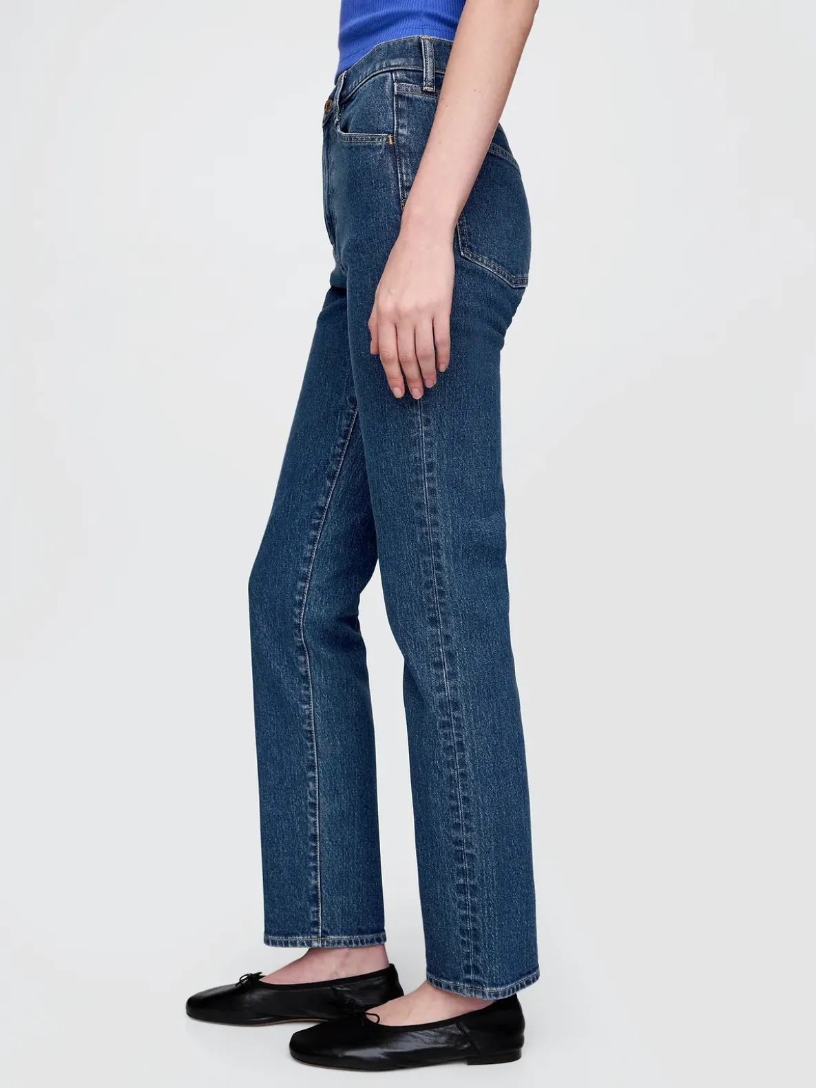 High Rise '90s Slim Straight Jeans