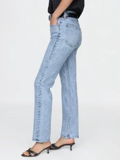 High Rise '90s Slim Straight Jeans