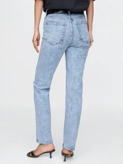 High Rise '90s Slim Straight Jeans