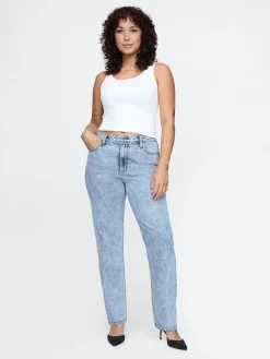 High Rise '90s Slim Straight Jeans