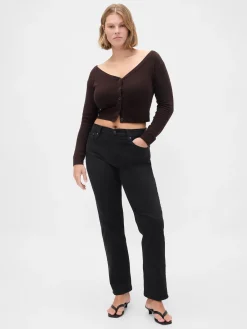 High Rise '90s Slim Straight Jeans