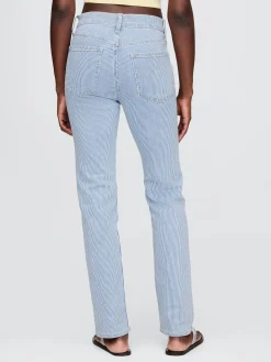 High Rise '90s Slim Straight Jeans