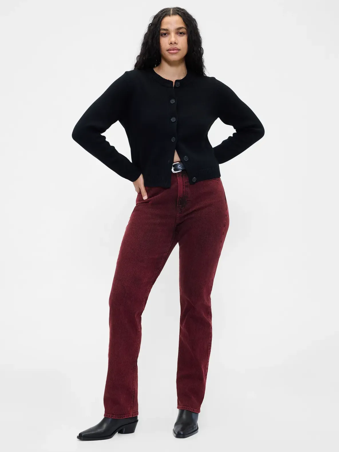 High Rise '90s Slim Straight Jeans