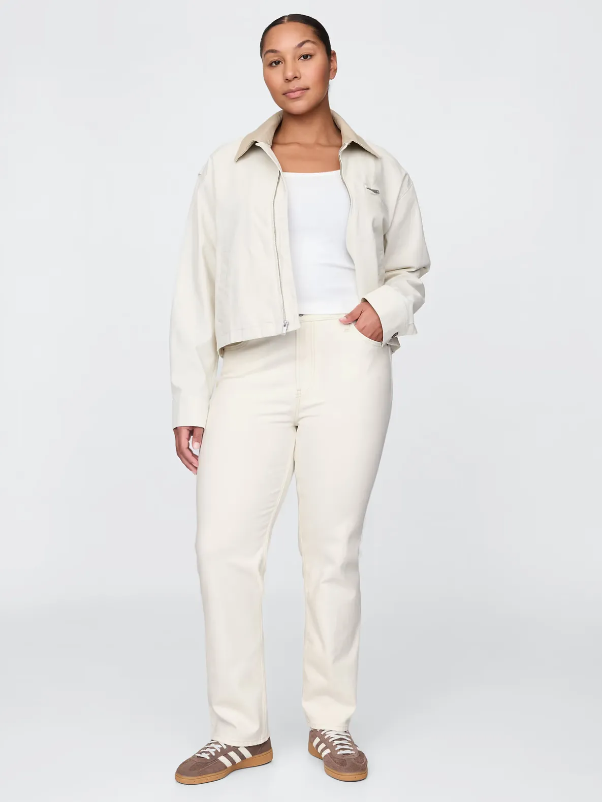 High Rise '90s Slim Straight Jeans