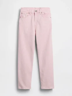 High Rise '90s Slim Straight Crop Jeans