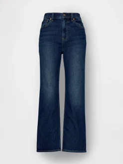 High Rise ’90s Slim Straight Crop Jeans