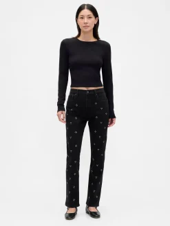 High Rise ’90s Slim Straight Jeans