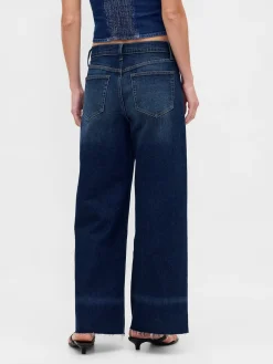 High Rise Stride Wide-Leg Jeans