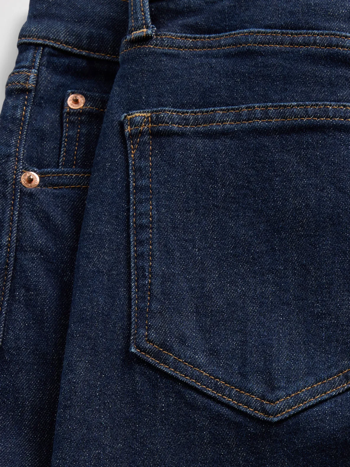High Rise Stride Wide-Leg Jeans