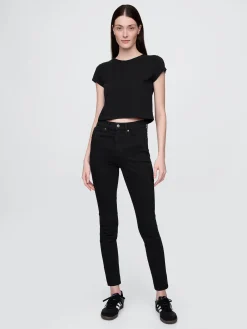 High Rise True Skinny Jeans