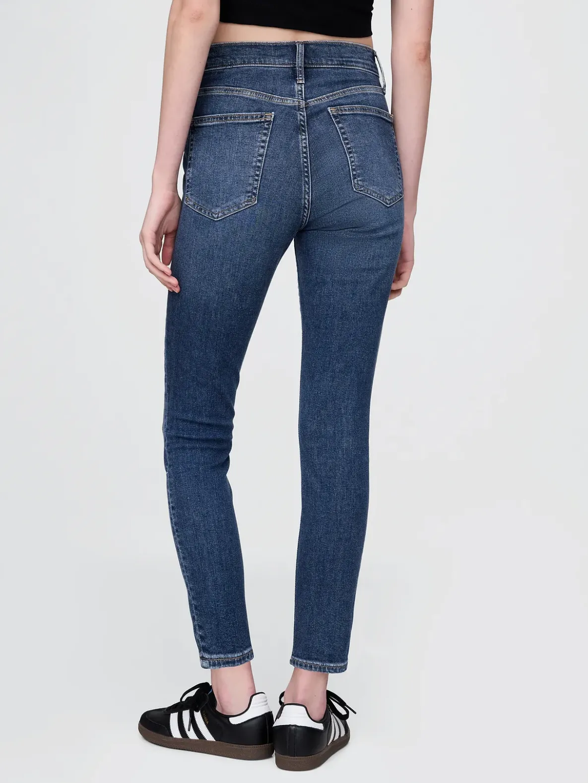 High Rise True Skinny Jeans