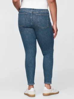 High Rise True Skinny Jeans