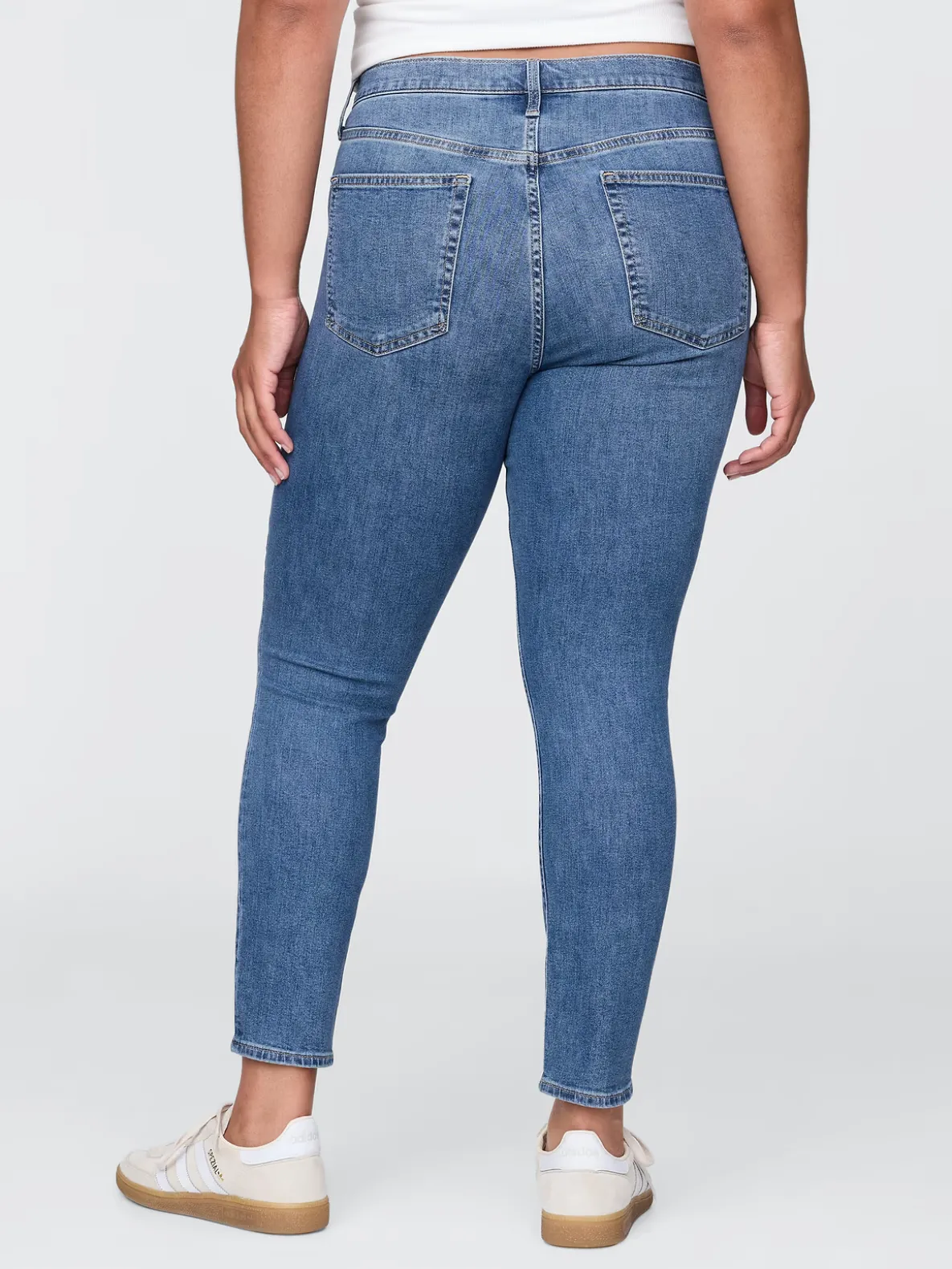 High Rise True Skinny Jeans