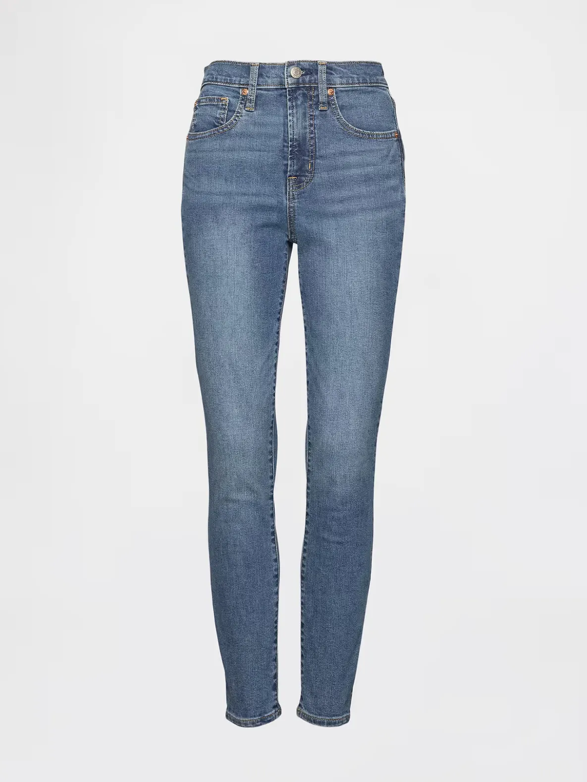 High Rise True Skinny Jeans