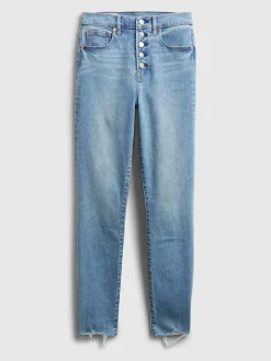 High Rise True Skinny Jeans with Secret Smoothing Pockets