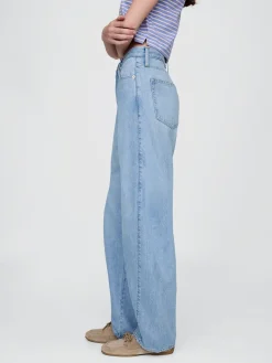 High Rise UltraSoft Barrel Jeans