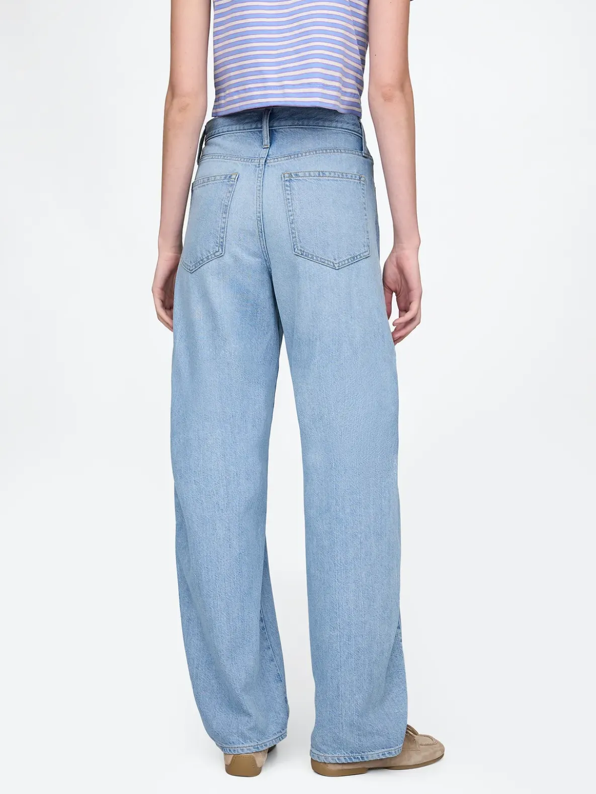 High Rise UltraSoft Barrel Jeans