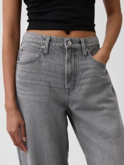 High Rise UltraSoft Barrel Jeans