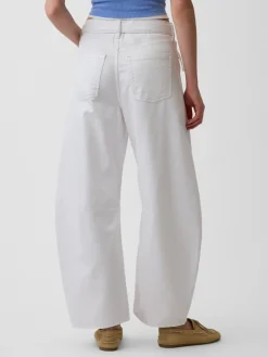 High Rise UltraSoft Belted Horseshoe Jeans