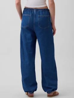 High Rise UltraSoft Easy Barrel Jeans