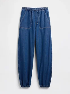 High Rise UltraSoft Easy Barrel Jeans