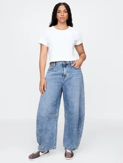 High Rise UltraSoft Horseshoe Jeans