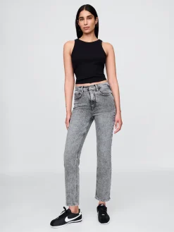 High Rise Vintage Slim Jeans