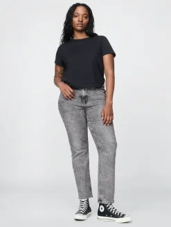 High Rise Vintage Slim Jeans