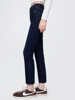 High Rise Vintage Slim Jeans
