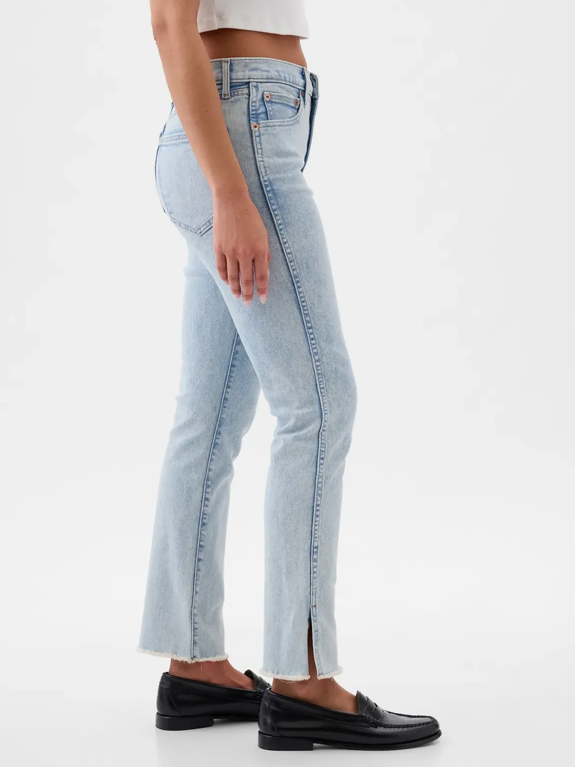 High Rise Vintage Slim Jeans