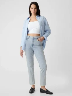 High Rise Vintage Slim Jeans