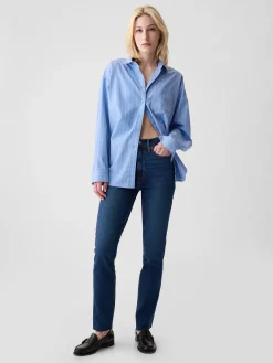 High Rise Vintage Slim Jeans