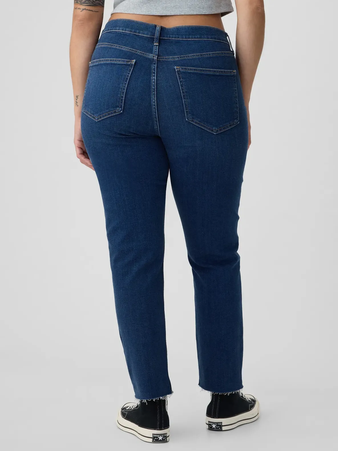 High Rise Vintage Slim Jeans